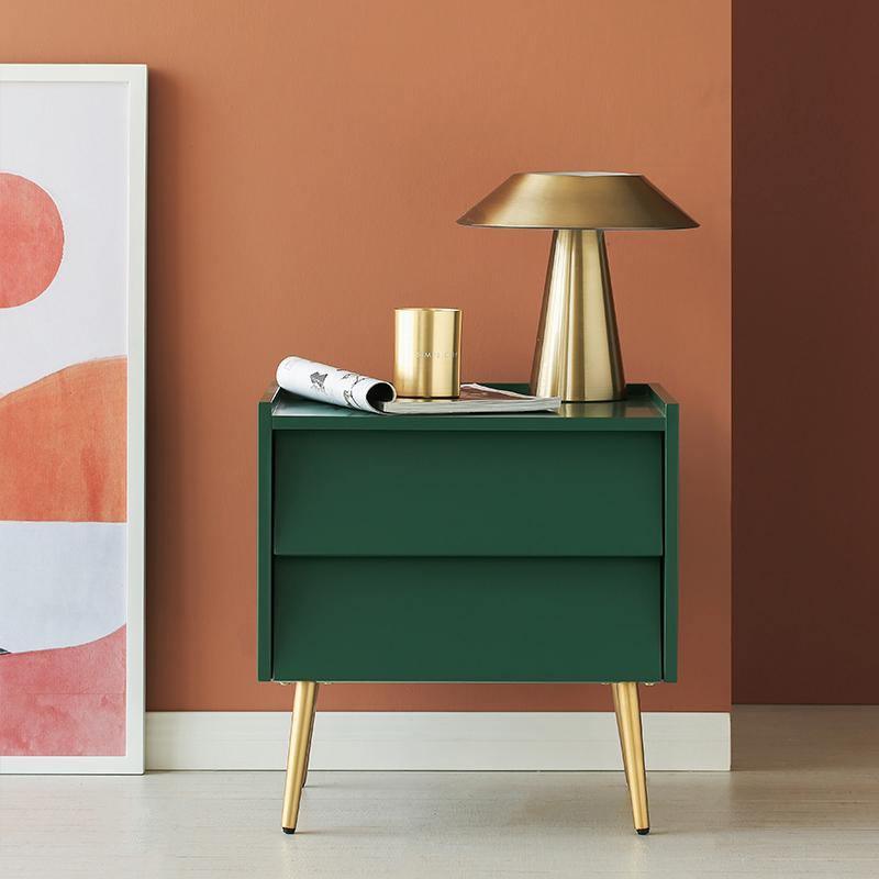 Sulta Side Table, Bedside Table, Plywood - Miola