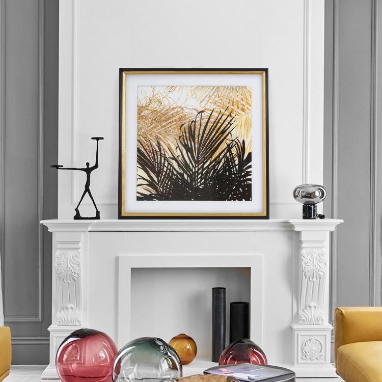 Sunset Framed Wall Art Print 60*60cm - Miola