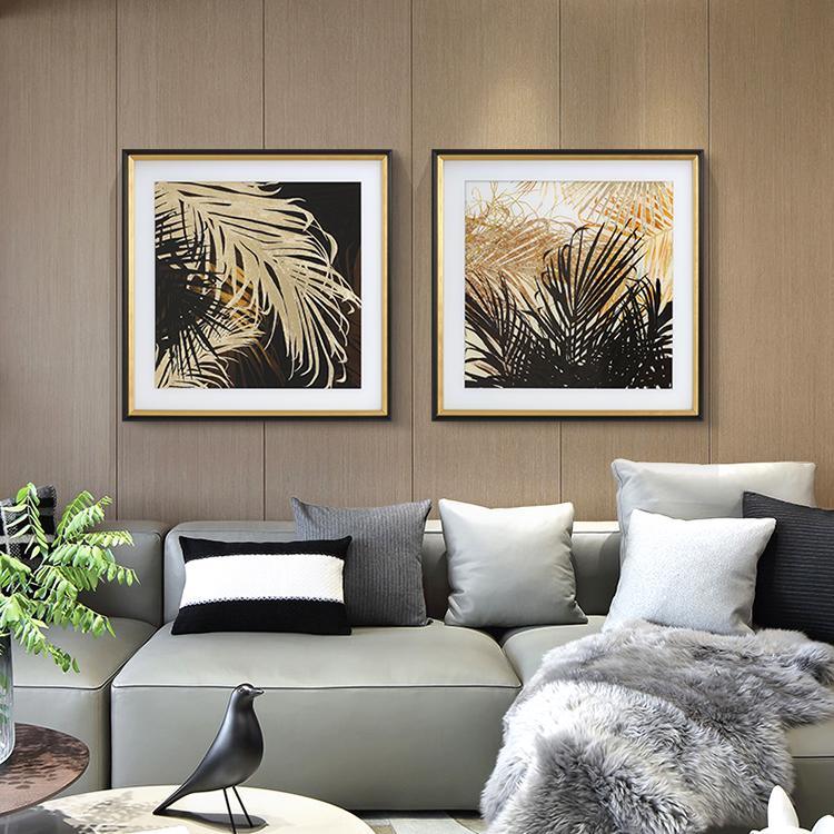 Sunset Framed Wall Art Print 60*60cm - Miola