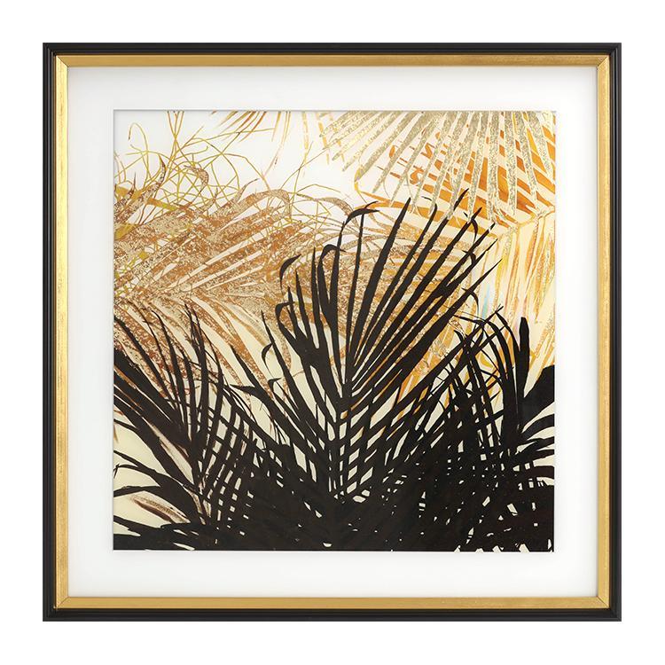 Sunset Framed Wall Art Print 60*60cm - Miola