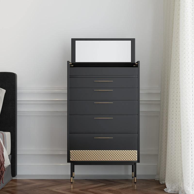 Tandy Chests Of Drawers With Mirror - Miola