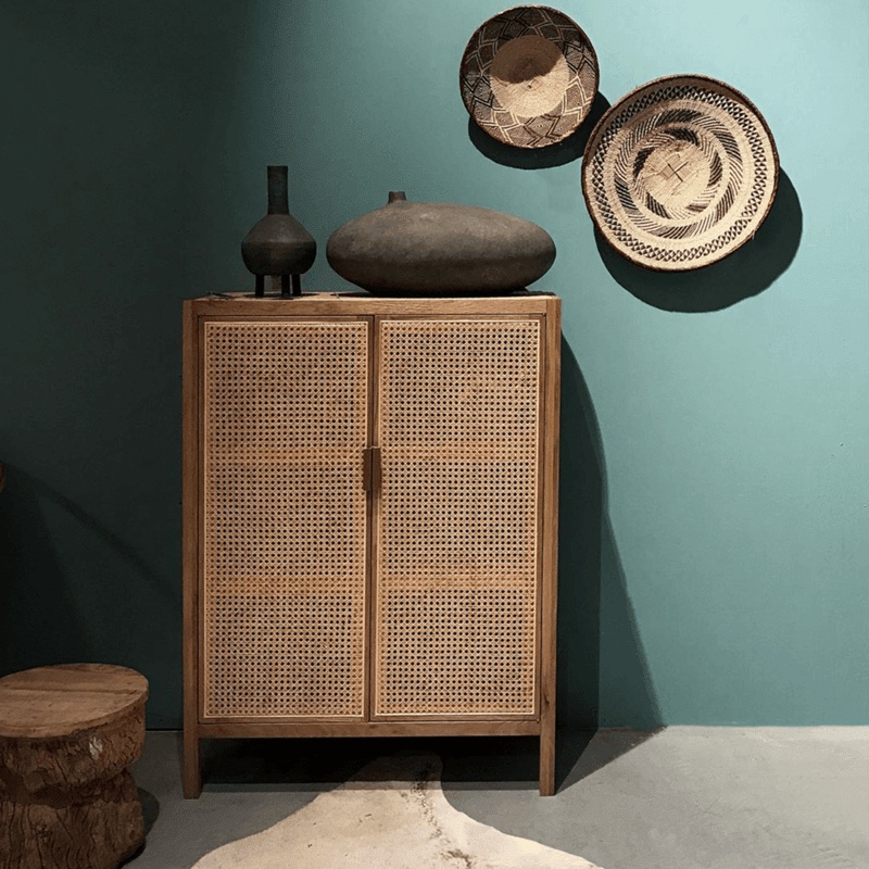 T3 Rattan Sideboard, Hallway Storage, Shoe Storage - Miola