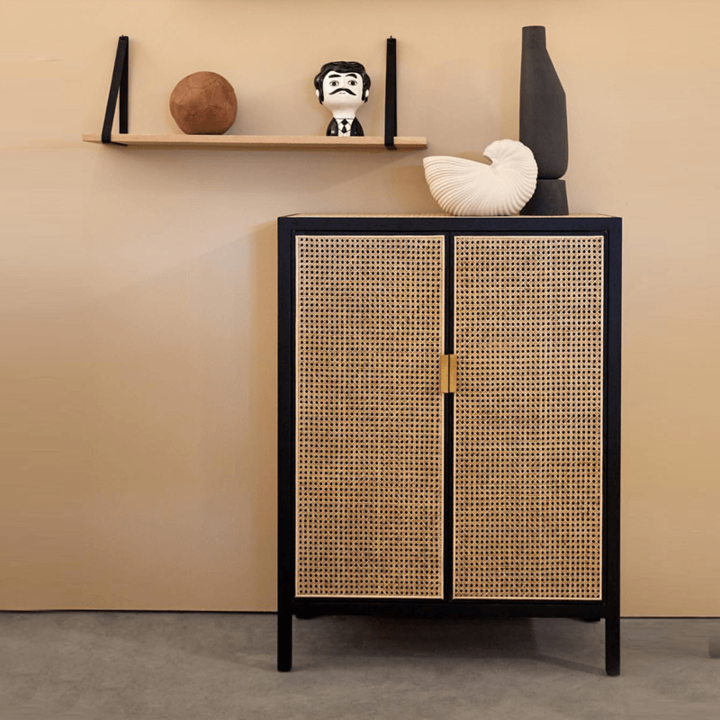 T3 Rattan Sideboard, Hallway Storage, Shoe Storage - Miola