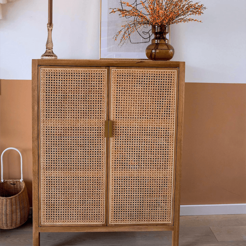 T3 Rattan Sideboard, Hallway Storage, Shoe Storage - Miola