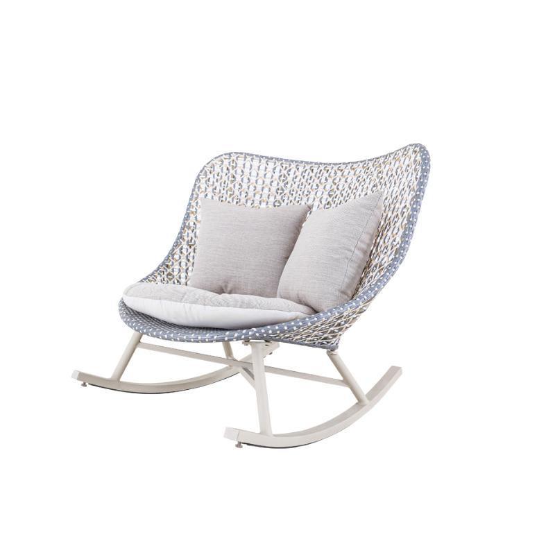 Temescal Rattan Garden Rocking Chair, Indoor/ Outdoor Furniture - Miola