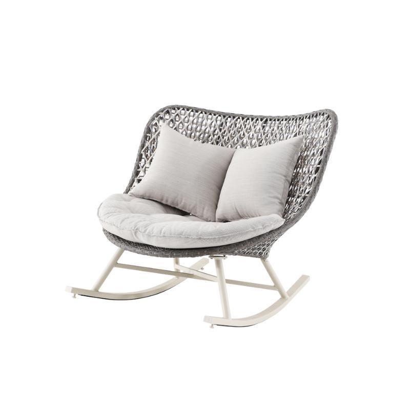Temescal Rattan Garden Rocking Chair, Indoor/ Outdoor Furniture - Miola