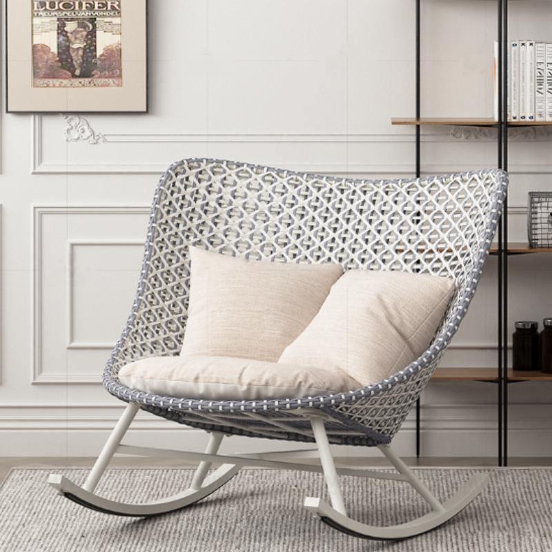 Temescal Rattan Garden Rocking Chair, Indoor/ Outdoor Furniture - Miola