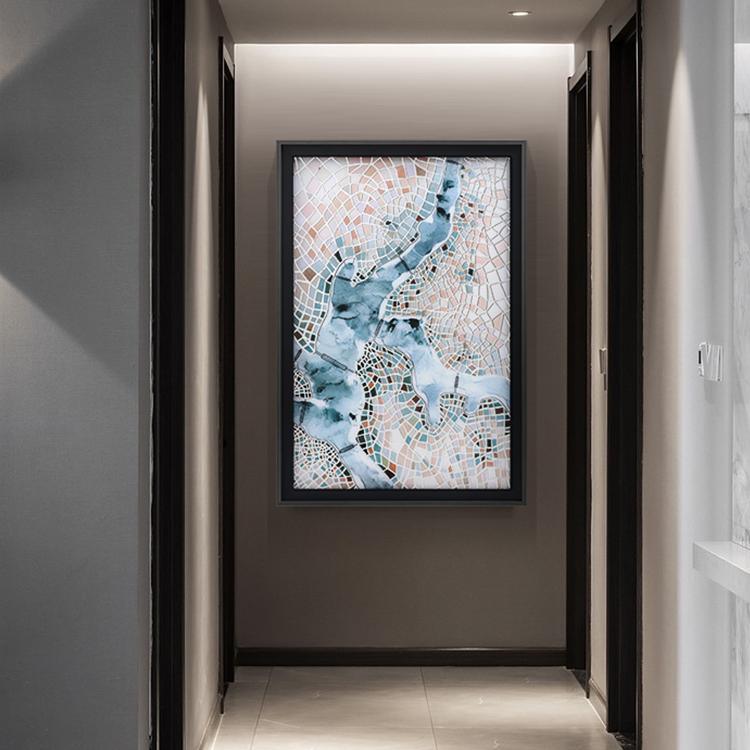 Thames Framed Wall Art Print 66*96cm - Miola