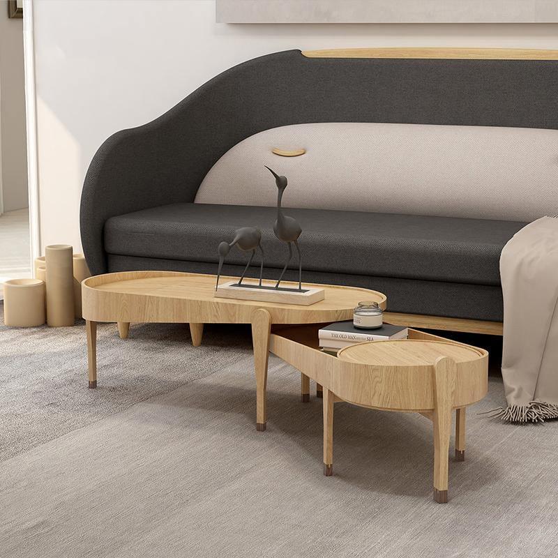 Timblin Nesting Coffee Table Set, Ash - Miola