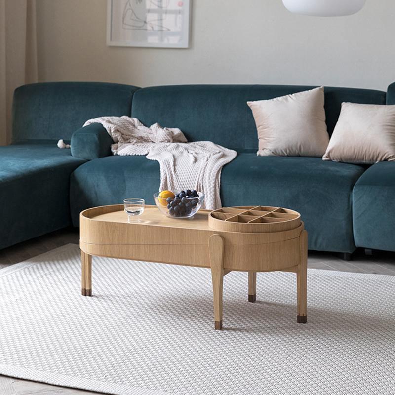 Timblin Nesting Coffee Table Set, Ash - Miola