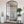 Load image into Gallery viewer, Black Metal Arched Lattice Window Mirror

