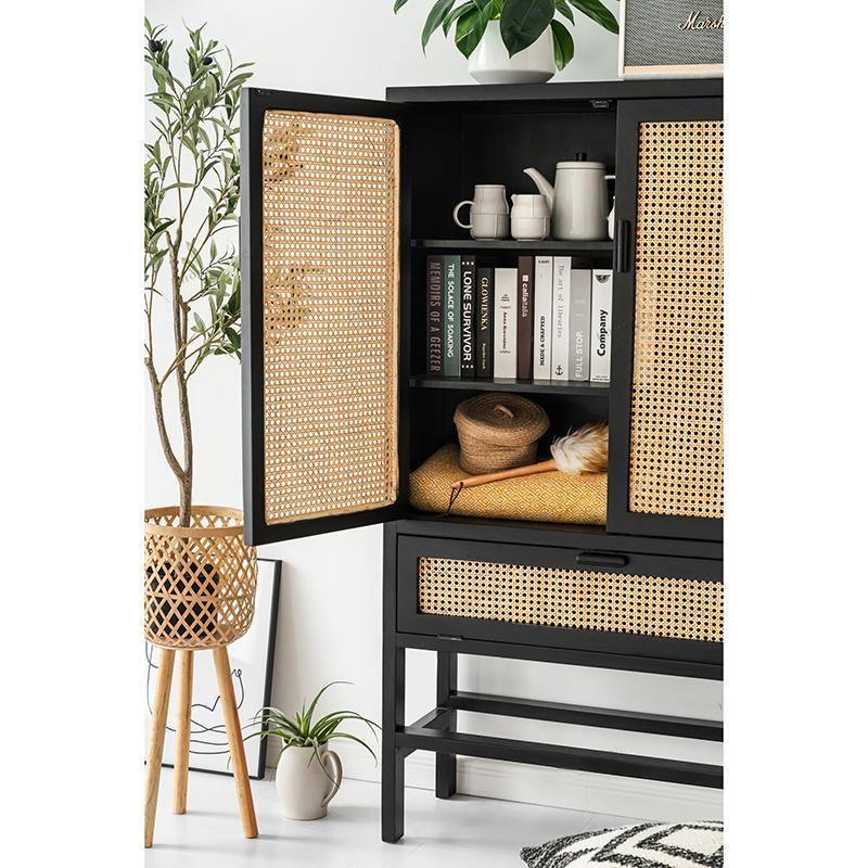Uno G9 Rattan Sideboard, Bookcase, Wardrobe - Miola
