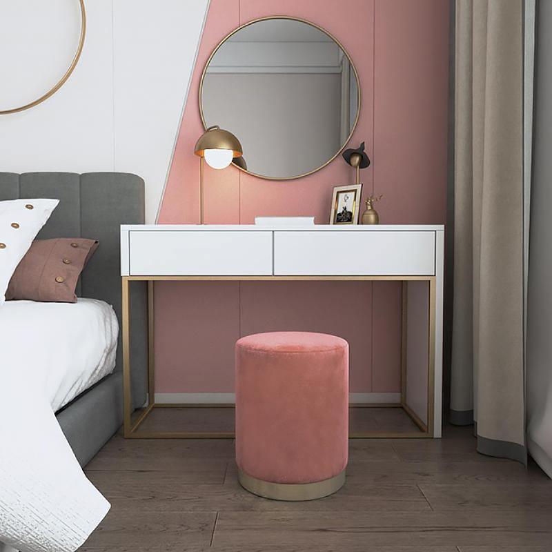 Valeria Footstool, Velvet - Miola