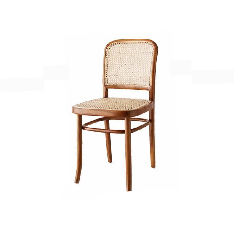Vanesa Rattan Dining Chair, Oak - Miola