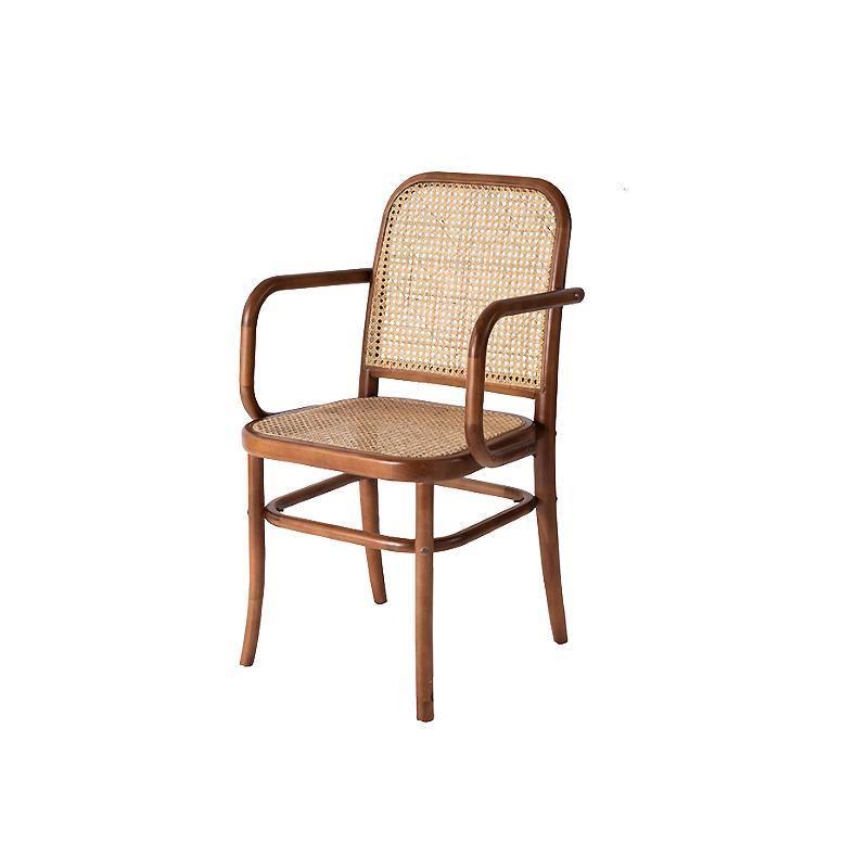Vanesa Rattan Dining Chair, Oak - Miola