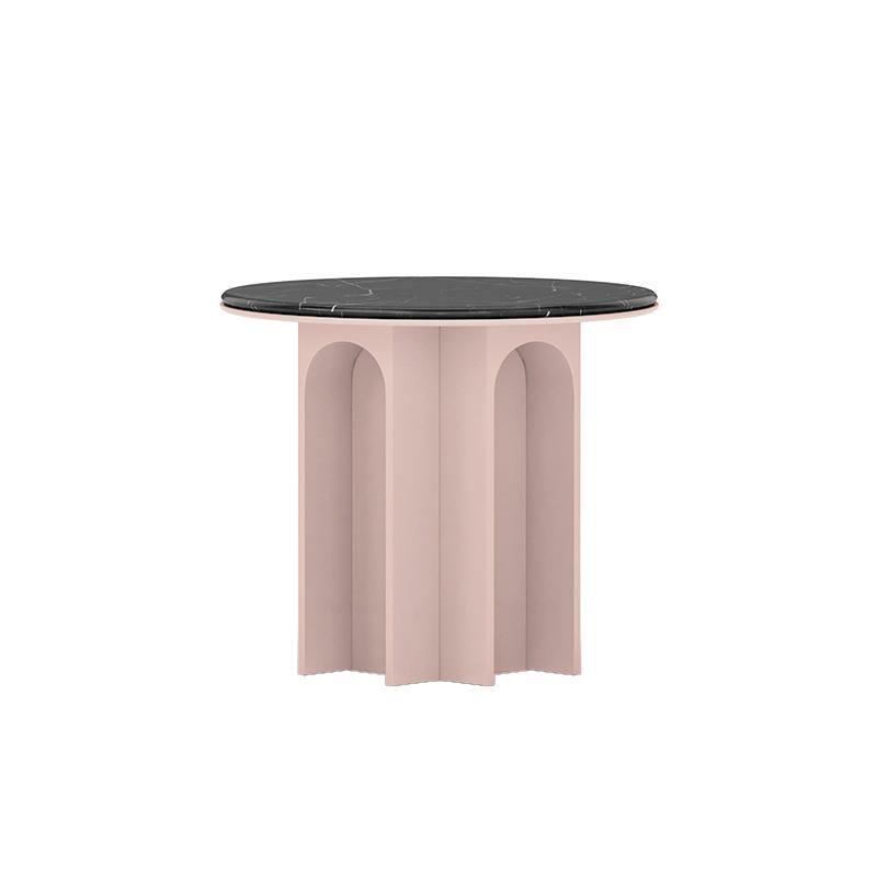 Vogue Roung Side Table, Pink - Miola