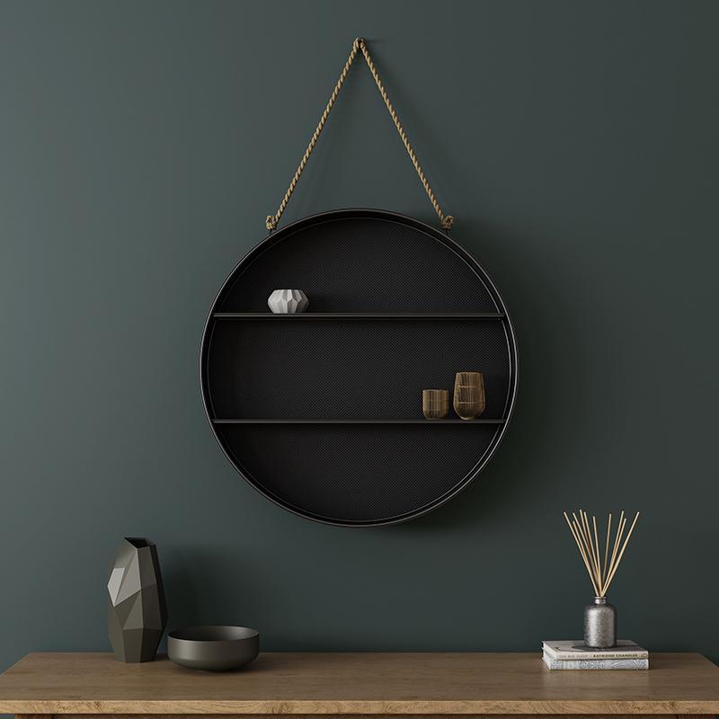W92 Wall Storage, Black - Miola