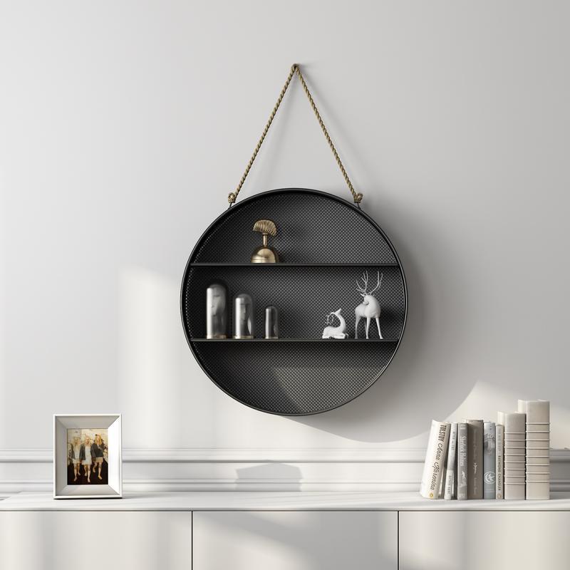 W92 Wall Storage, Black - Miola