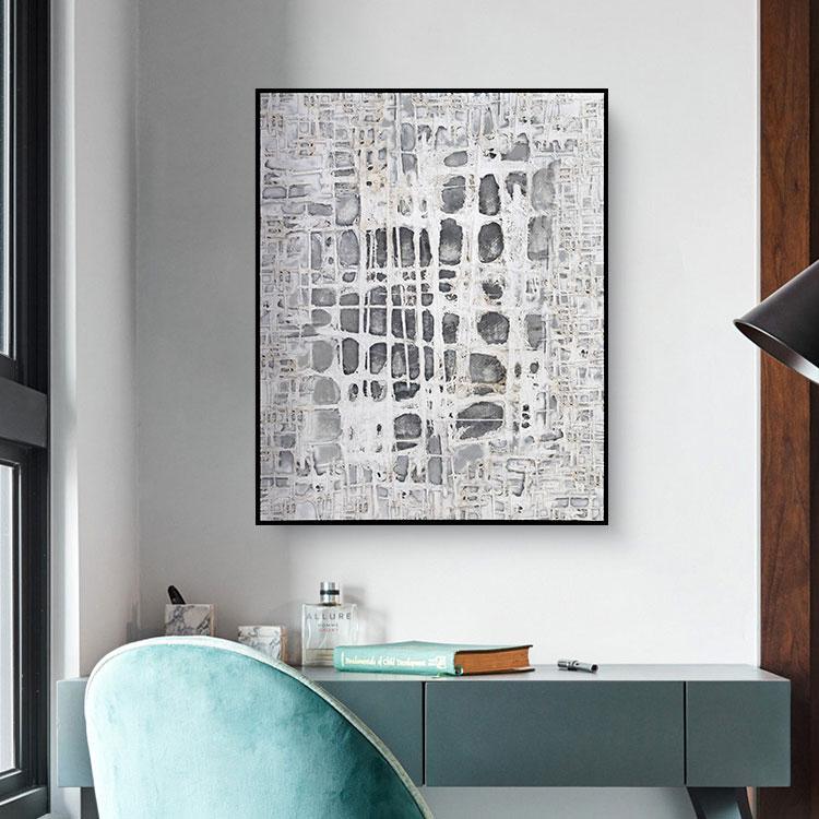 Web Framed Wall Art Print 60*80cm - Miola