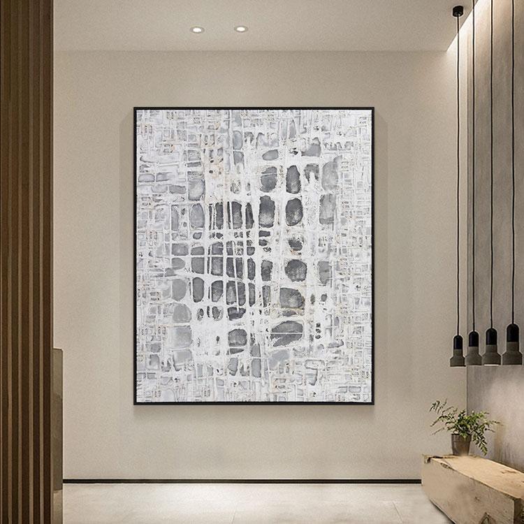 Web Framed Wall Art Print 60*80cm - Miola