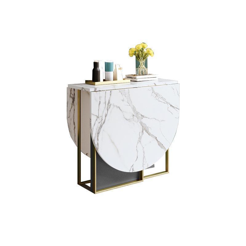 COSCO Modern Folding Dining Table, Green & Grey - Miola