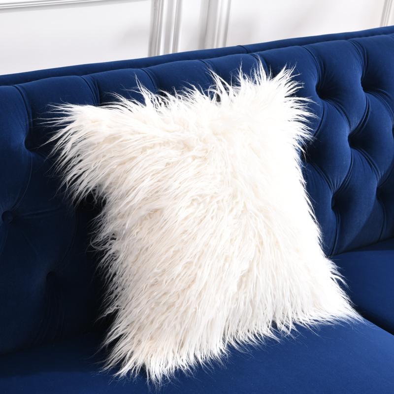 WH215 Three Seater Corner Sofa, Velvet - Miola