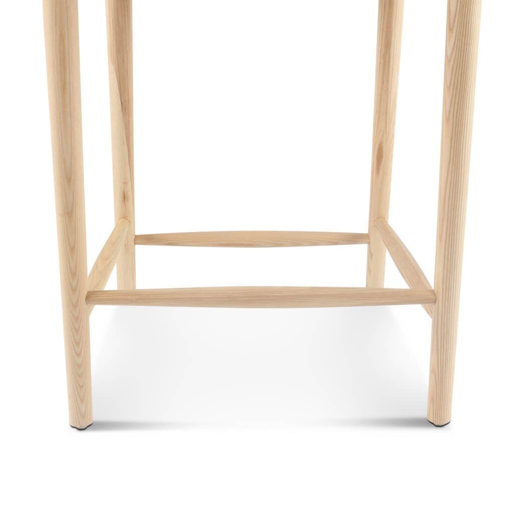 Wishbone Classical Bar Stool, Black Ash - Miola