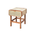 Wren Rattan Side Table, Bedside Table - Miola