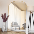 Large Gold Arch Mirror - Miola