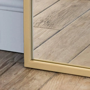 Large Gold Arch Mirror