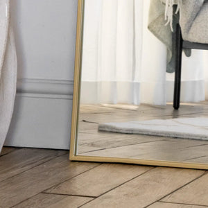 Large Gold Arch Mirror