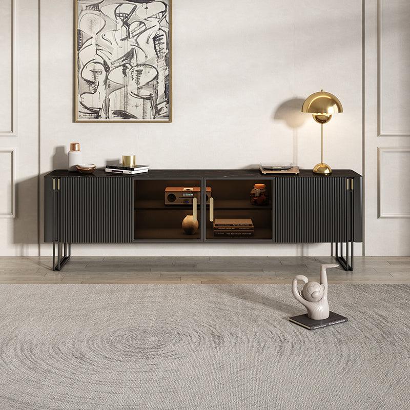 Bblythe Nesting Coffee Table Set, Black - Miola