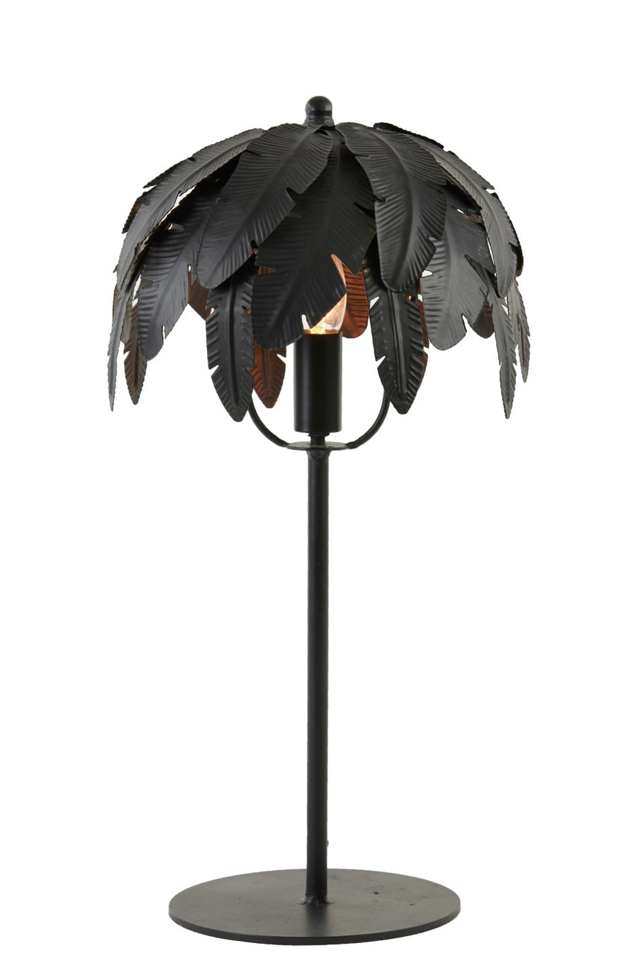 Black Leaf Lamp