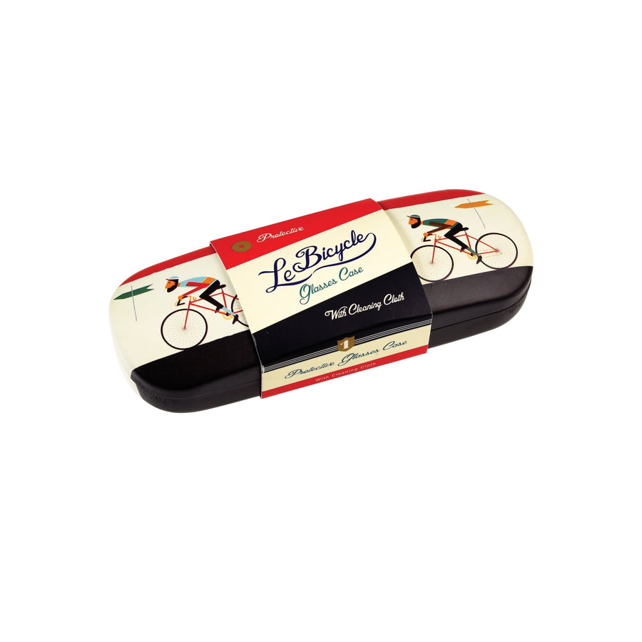 BICYCLE GLASSES CASE WITH CLEANING CLOTH