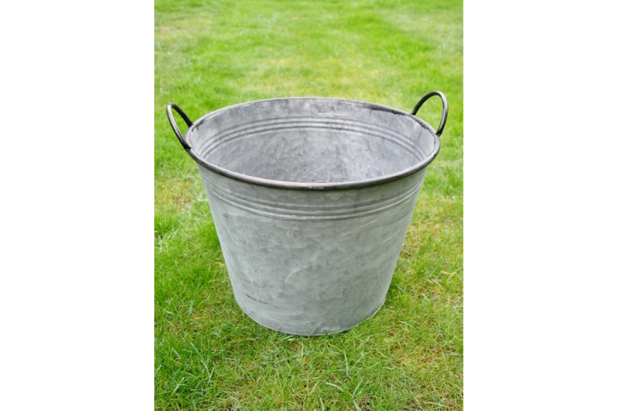 Tin Bucket Planters