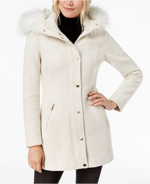 Cream Furry Coat