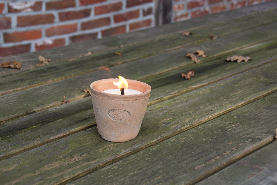 Aged Terracotta Candle