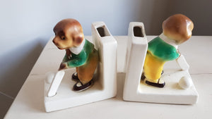 cricket dog bookends