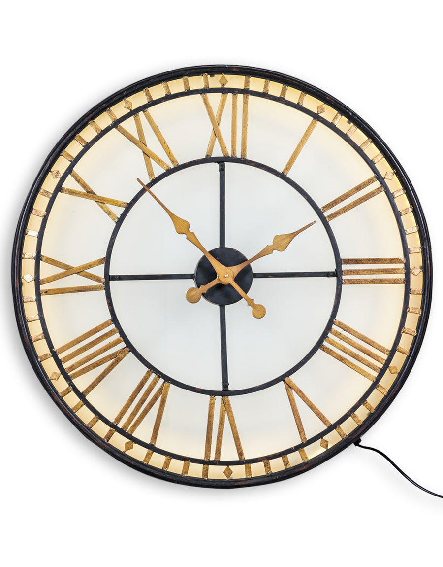 Westminster Lit Wall Clock